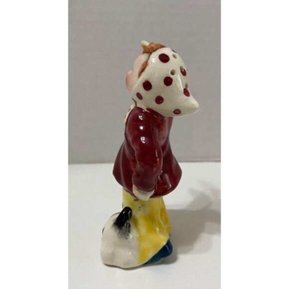 Vtg Girl & Puppy US Mailbox Salt & Pepper Shaker Set Japan - Picture 4 of 8